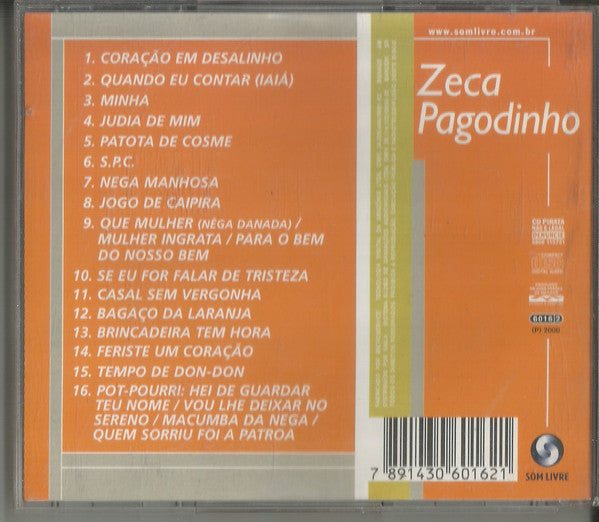 Zeca Pagodinho : Pérolas (CD, Comp, Ltd)