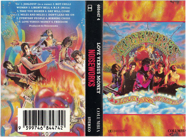 Noiseworks : Love Versus Money (Cass, Album)