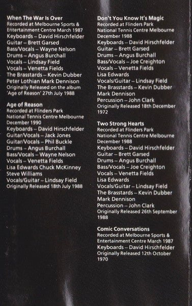 John Farnham : Full House (Cass, Album)