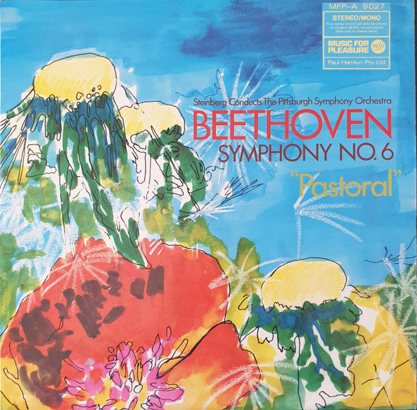 Steinberg* Conducts Pittsburgh Symphony Orchestra - Beethoven* : Symphony No. 6 "Pastoral" (LP)