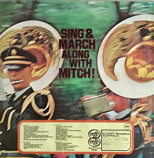 Mitch Miller And The Gang : Sing & March Along With Mitch (2xLP, Comp)