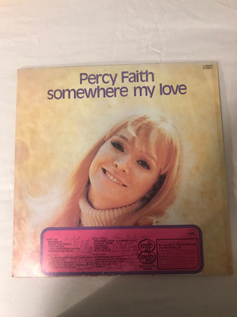 Percy Faith : Somewhere My Love (2xLP, Comp)