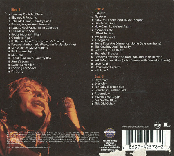 John Denver : The Essential John Denver (3xCD, Comp, Ltd)
