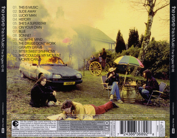 The Verve : This Is Music: The Singles 92-98 (CD, Comp, Copy Prot.)