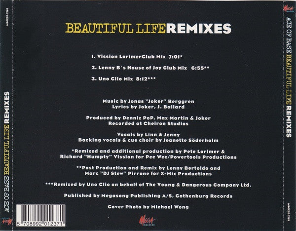Ace Of Base : Beautiful Life (Remixes) (CD, Maxi)