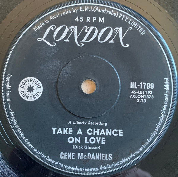 Eugene McDaniels : A Hundred Pounds Of Clay (7", Single)