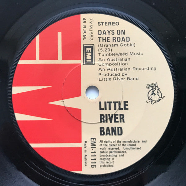 Little River Band : Everyday Of My Life (7", Single)