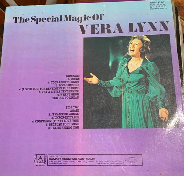 Vera Lynn : The Special Magic Of Vera Lynn (LP)