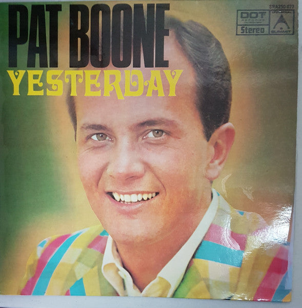 Pat Boone : Yesterday (LP, Album)