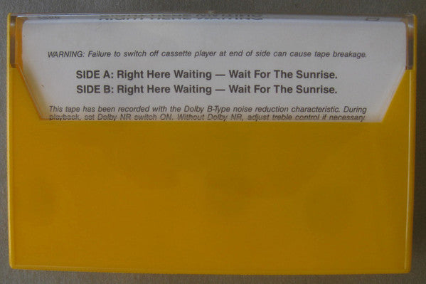Richard Marx : Right Here Waiting (Cass, Single, Dol)
