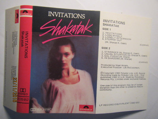 Shakatak : Invitations (Cass, Album)