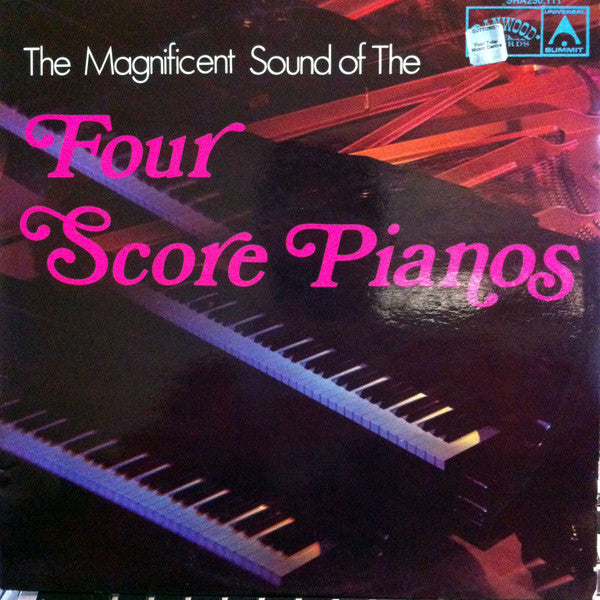 The Four Score Pianos : The Magnificent Sound Of The Four Score Pianos (LP, Album, Mono)