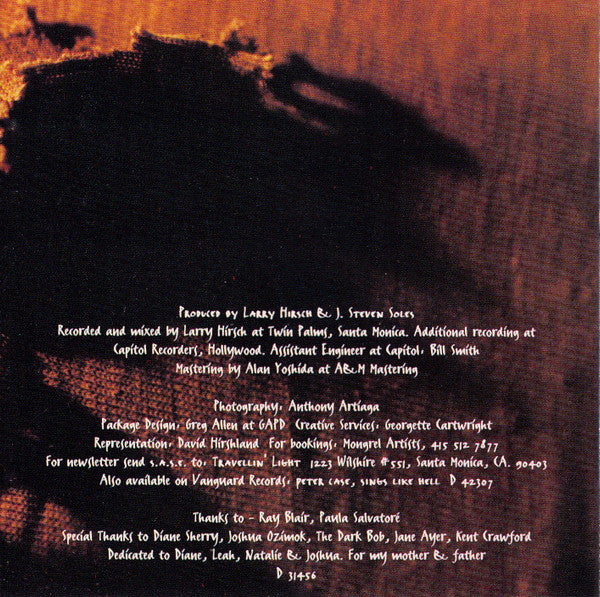 Peter Case : Torn Again (CD, Album)