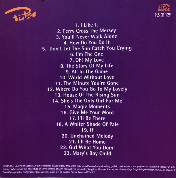 Gerry & The Pacemakers : Best Of: Ferry Cross The Mersey (CD, Comp, RM)