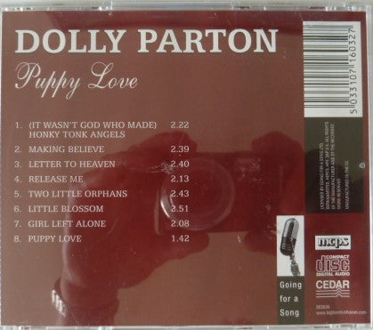 Dolly Parton : Puppy Love (CD, Comp)