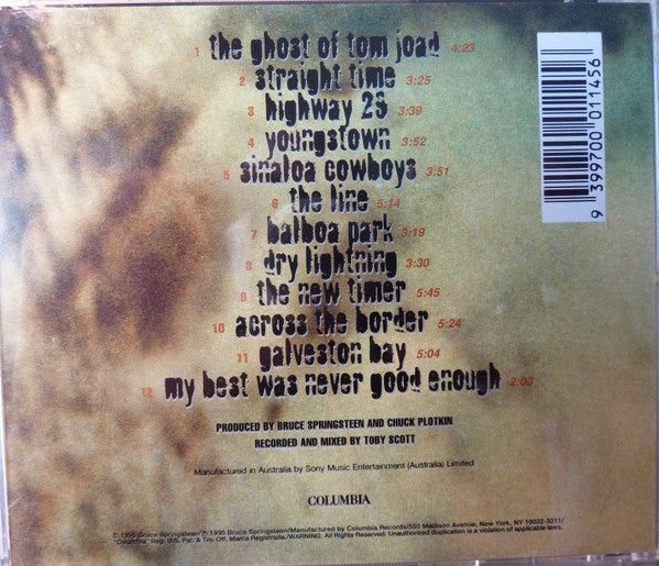 Bruce Springsteen : The Ghost Of Tom Joad (CD, Album)