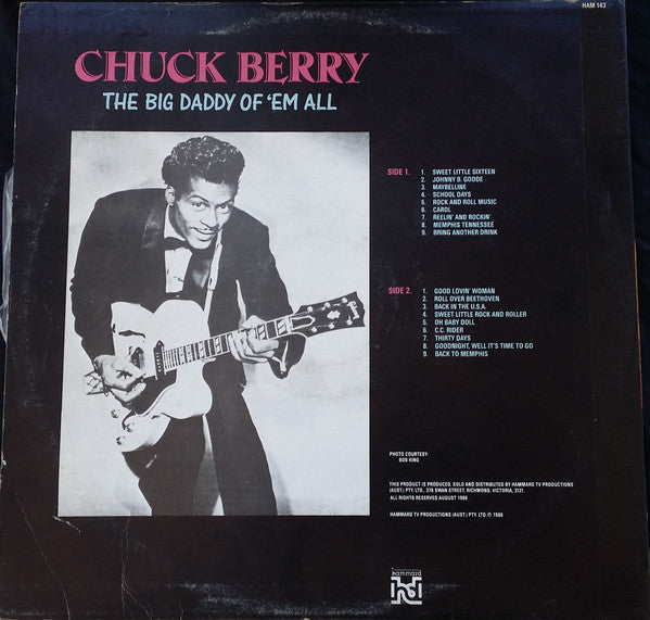 Chuck Berry : The Big Daddy Of 'Em All (LP, Comp)