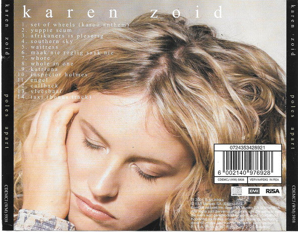 Karen Zoid : Poles Apart (CD, Album)