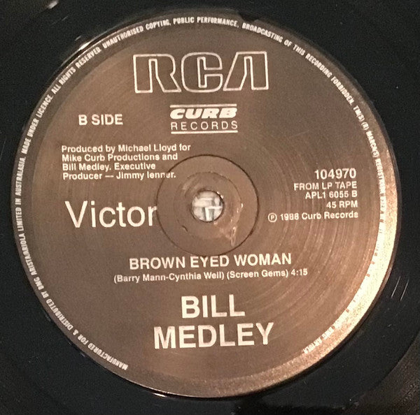 Bill Medley : I'm Gonna Be Strong (7", Single)