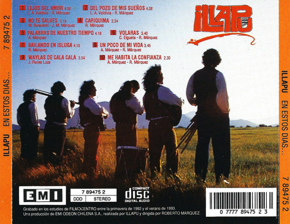 Illapu : En Estos Dias... (CD, Album)