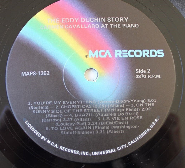 Carmen Cavallaro : The Eddy Duchin Story (LP, Album, RE)