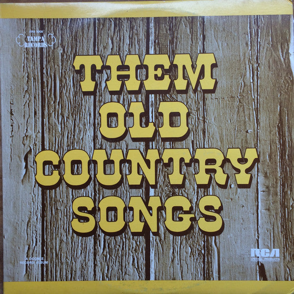 Various : Them Old Country Songs (2xLP, Comp)