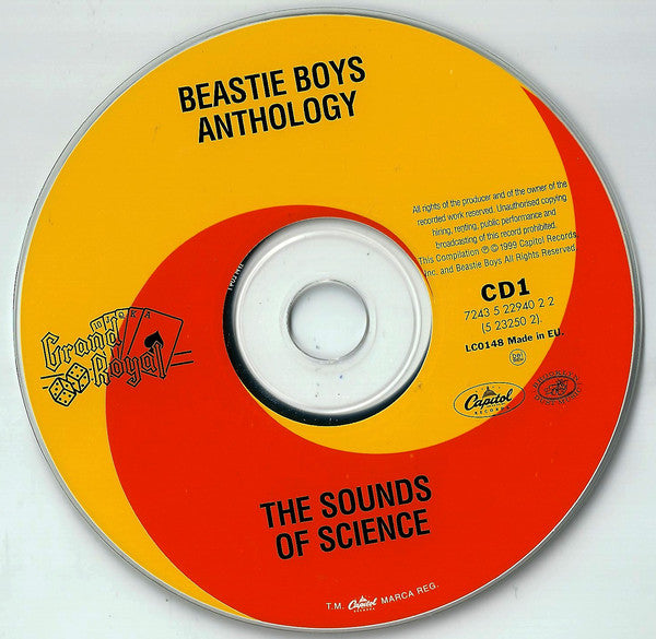Beastie Boys : Anthology: The Sounds Of Science (2xCD, Comp)