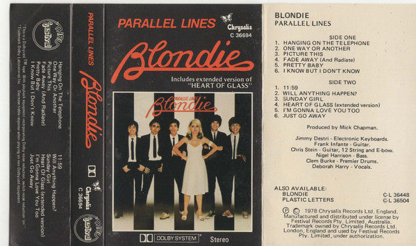 Blondie : Parallel Lines (Cass, Album, RE, Dol)