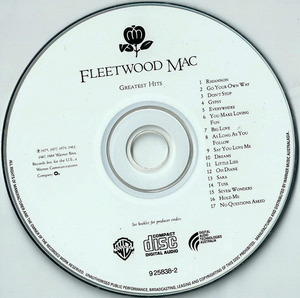 Fleetwood Mac : Greatest Hits (CD, Comp, RE)
