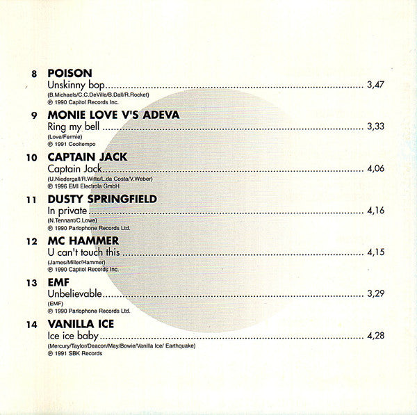 Various : Millennium Pop Box CD 3 (CD, Comp)