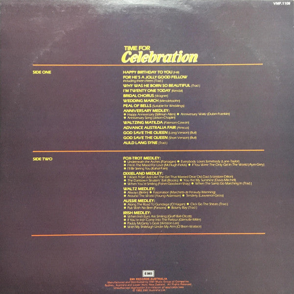 Unknown Artist : Time For Celebration (LP, Album)