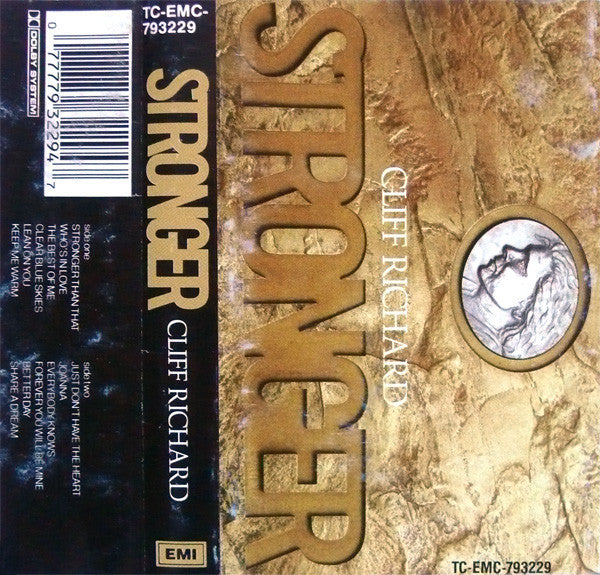 Cliff Richard : Stronger (Cass, Album, XDR)
