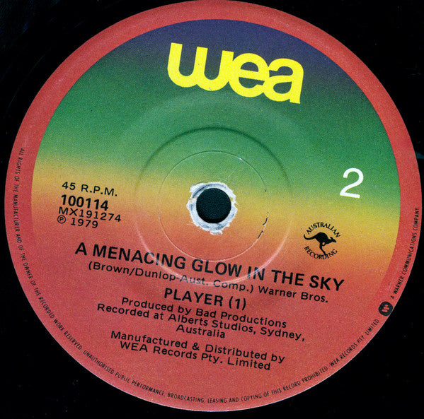 Player [1] : Space Invaders (7", Single)