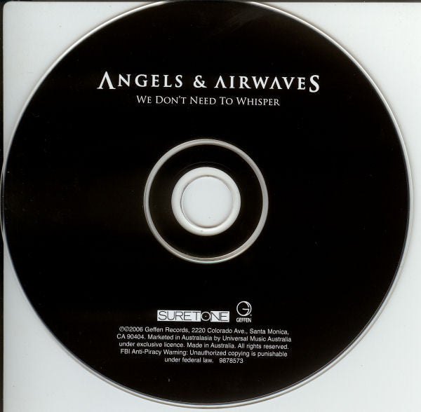Angels & Airwaves : We Don't Need To Whisper (CD, Album)