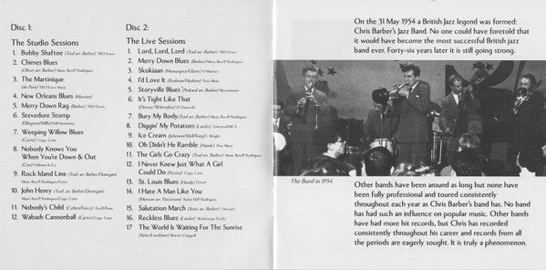Chris Barber's Jazz Band : The Complete Decca Sessions 1954/55 (2xCD, Album, Comp)