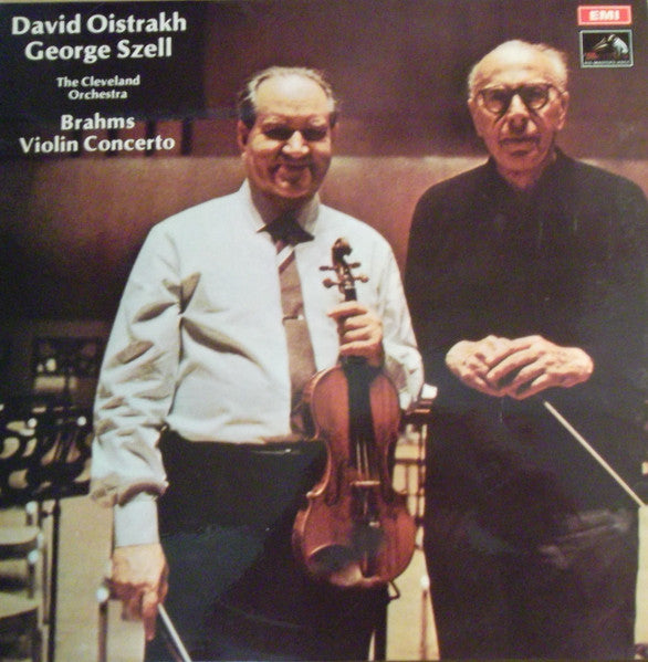 Brahms* • David Oistrakh* • George Szell • The Cleveland Orchestra : Brahms Violin Concerto (LP)