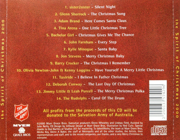 Various : The Spirit Of Christmas 2000 (CD, Comp)