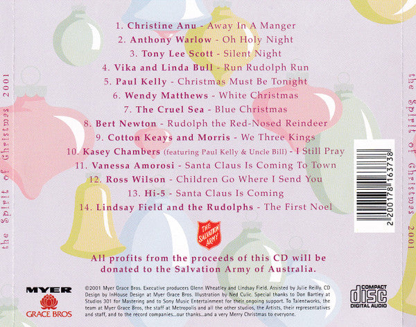 Various : The Spirit Of Christmas 2001 (CD, Comp)