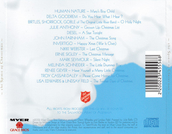 Various : The Spirit Of Christmas 2002 (CD, Comp)