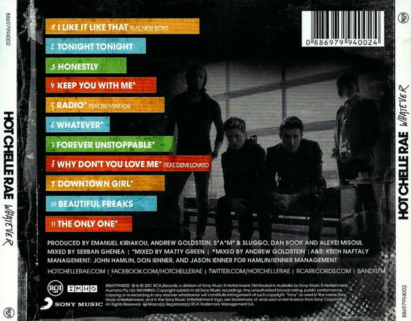 Hot Chelle Rae : Whatever (CD, Album)
