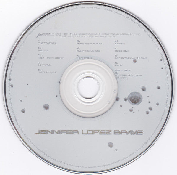 Jennifer Lopez : Brave (CD, Album)