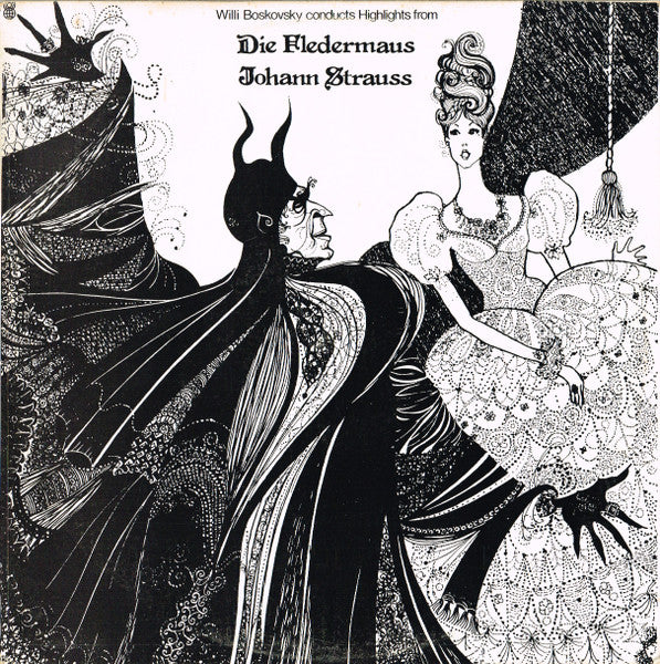 Johann Strauss* / Willi Boskovsky : Highlights From Die Fledermaus (LP, Album, Club)