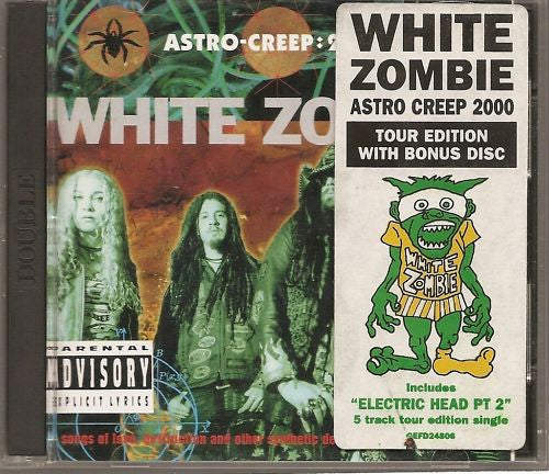 White Zombie : Astro-Creep: 2000 (Songs Of Love, Destruction And Other Synthetic Delusions Of The Electric Head) (CD, Album + CD, Single, Tou)