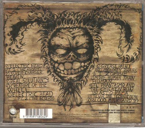 White Zombie : Astro-Creep: 2000 (Songs Of Love, Destruction And Other Synthetic Delusions Of The Electric Head) (CD, Album + CD, Single, Tou)