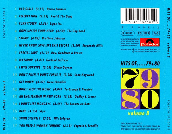 Various : Hits Of.....79+80 (CD, Comp)