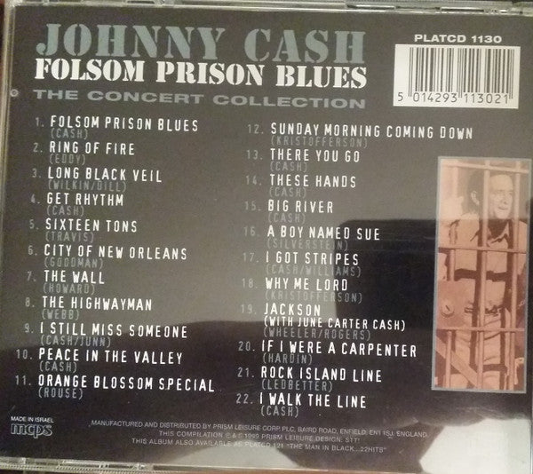 Johnny Cash : Folsom Prison Blues (CD)