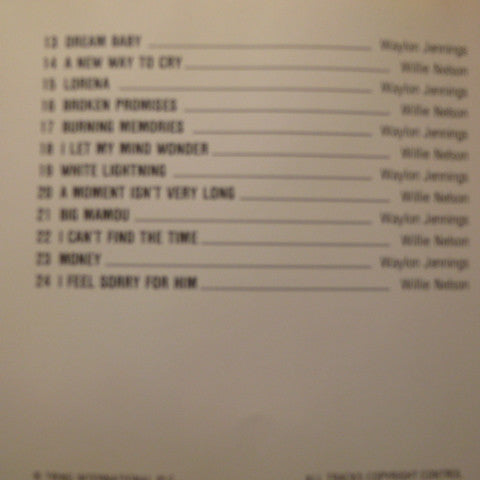 Willie Nelson, Waylon Jennings : Outlaw Reunion (CD, Comp)