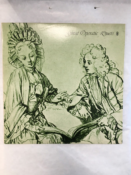 Various : Great Operatic Duets	 (LP, Comp, Club)