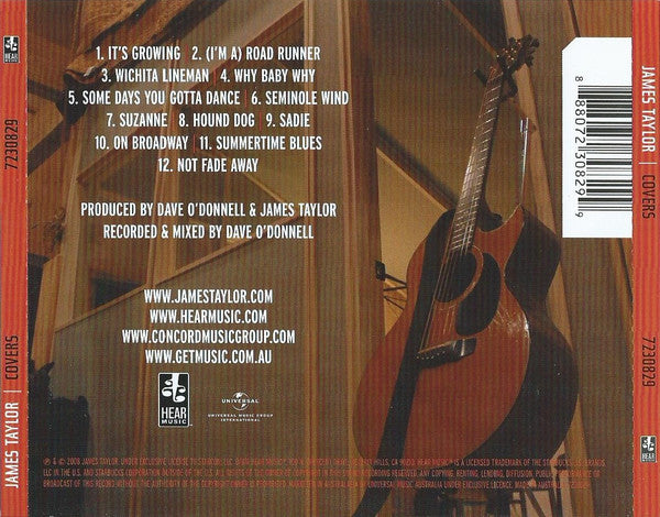 James Taylor (2) : Covers (CD, Album)