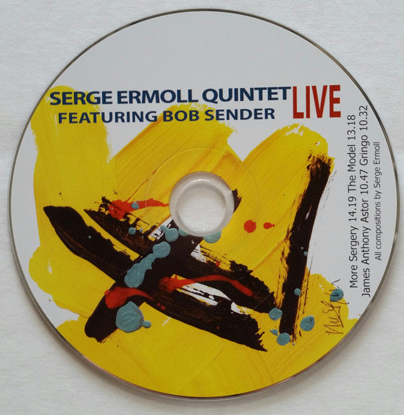 Serge Ermoll Quintet Featuring Bob Sender : Live (CD, Album)